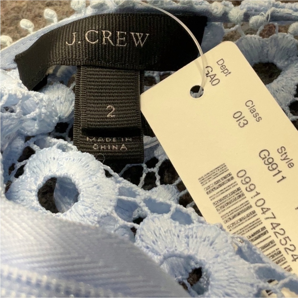 NWT J. Crew White/Cream Denim Shorts - Picture 4 of 4
